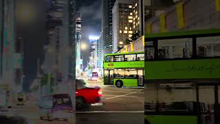 Hong Kongs Neon Streets After Dark
