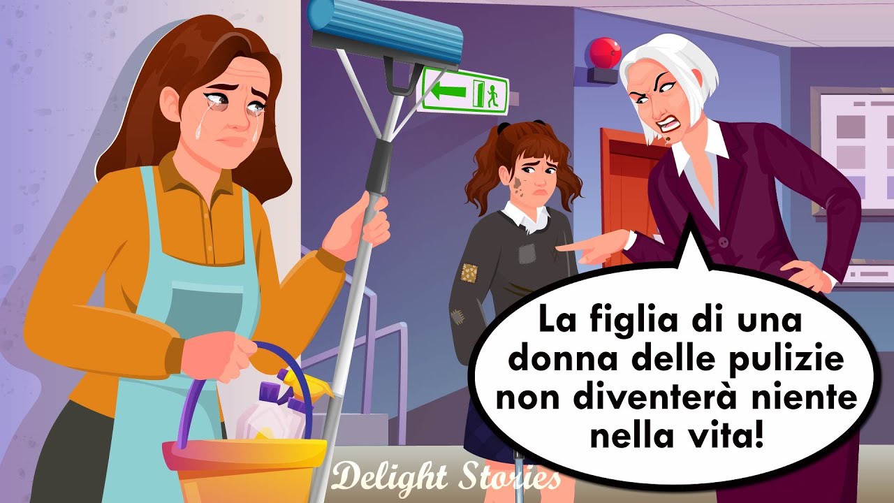 La figlia di una donna delle pulizie non diventerà niente nella vita ...