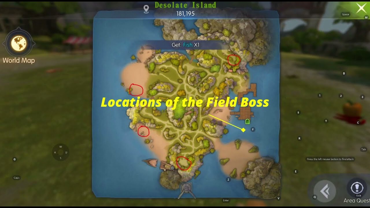 Dragon Nest 2 Evolution Guide Field Boss locations hunt shard and jewel box