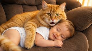 The Cat I Rescued Became the Best Babysitter Ever! 🐱👶❤️
