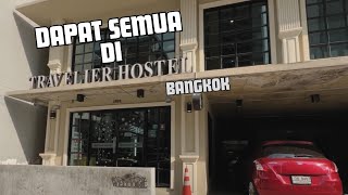 REVIEW HOSTEL TRAVELIER BANGKOK THAILAND LOKASI BAGUS KAMAR BERSIH HARGA MASUK KANTONG
