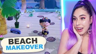 Magical Beach MAKEOVER in Animal Crossing New Horizons