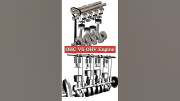OHC VS OHV engine #shorts #engine