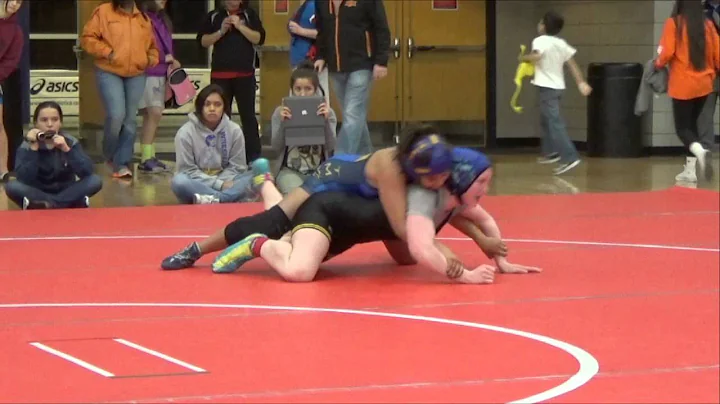 124 lbs Finals - Gabrielle Garcia (Titan Mercury) ...