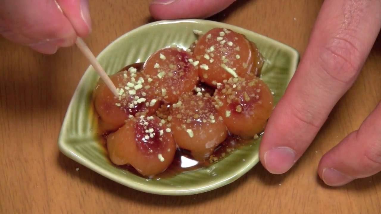 Candy Octopus Dumplings - くるくるたこやきやさん - YouTube