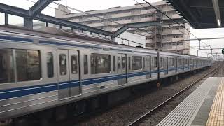 西武6000系6109F準急池袋行き富士見台駅通過