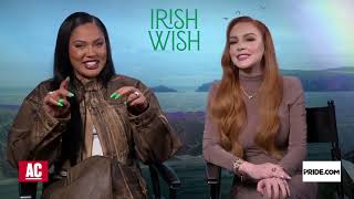 Lindsay Lohan and Ayesha Curry dish on their new rom-com ‘Irish Wish’