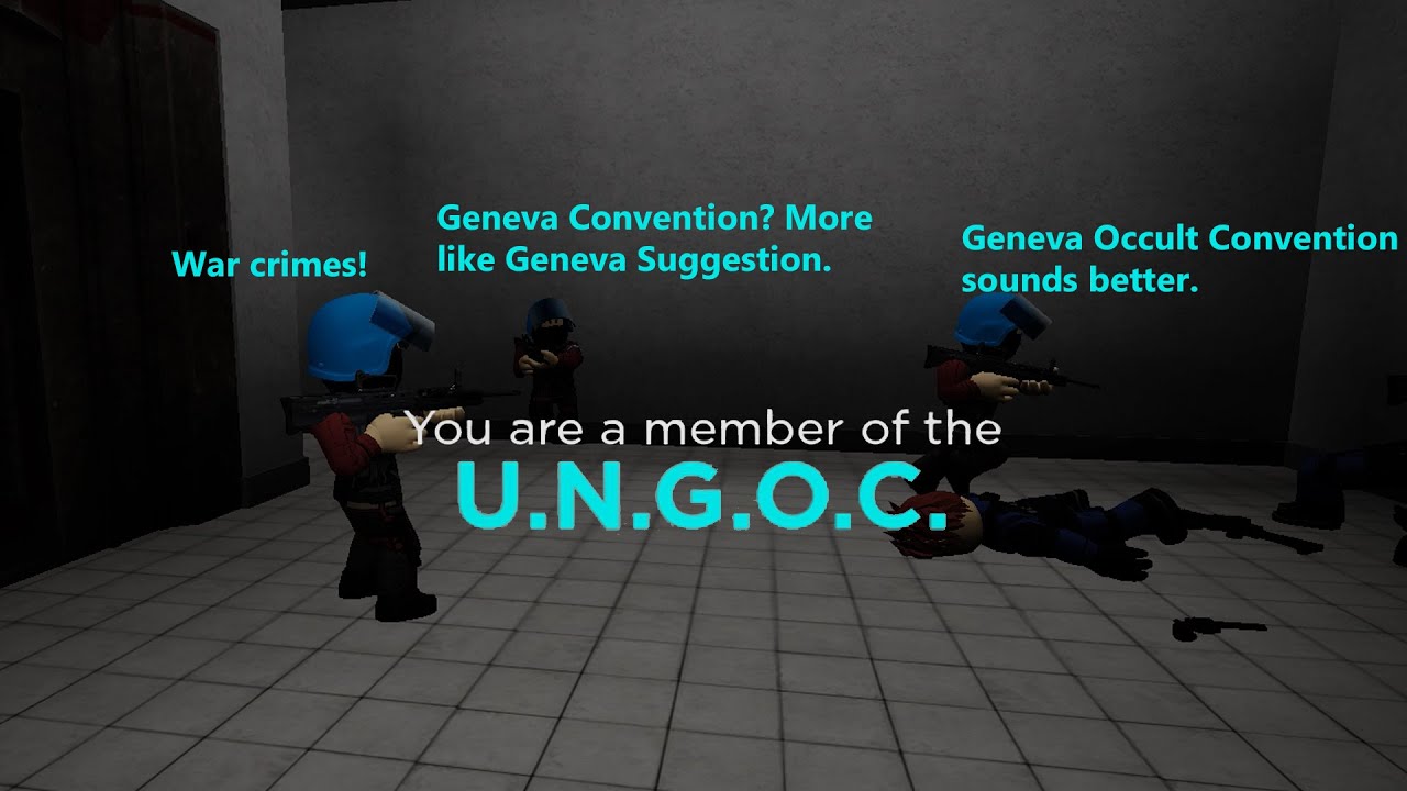 Roblox SCP, GOC Global Occult Coalition