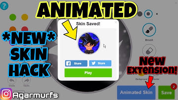 ELECTRIC MACRO ⚡️ + NEW MOVING SKIN HACK (AGAR.IO MOBILE) اقاريو صاعقة ماكرو