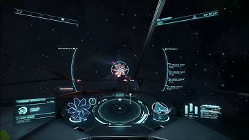 Attacking Thargoid with 4 x AX missiles (1st Solo attempt)