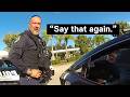 Suspect Tries Bossing Cop Around, Backfires Instantly