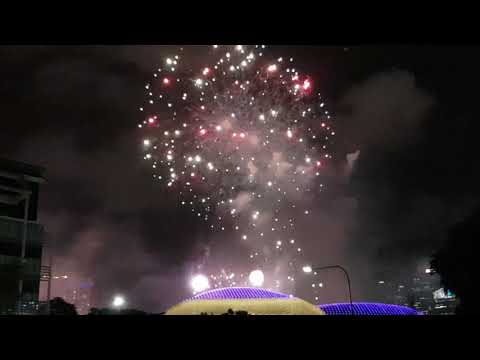 Singapore 2020 New Year Fireworks Celebration At Esplanade (Part 2)