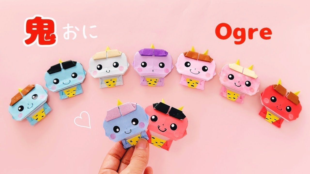 How to fold Origami Ogre. - YouTube