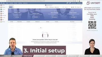 Setup Process: Onboarding and Customization of free Odoo Apps | Video 2.3