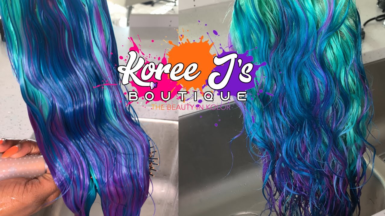 6. "DIY Turquoise Blue Hair Color Tutorial" - wide 10