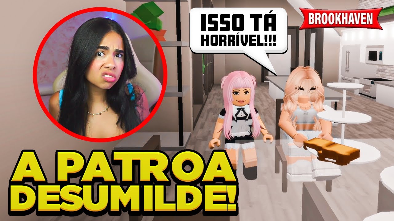 A PATRICINHA VIROU MINHA LÍDER EM BROOKHAVEN 