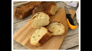 Pane di semola con lievito naturale