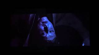 Titan Noir Max (left, iris dynamic) vs Dangbei S7 (right, iris f4.0) on 1917 Staircase scene