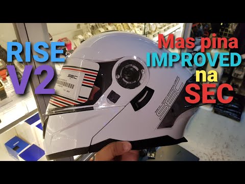 SEC Rise v2 mas PINA GANDA at PINA ANGAS / Helmet Rise V2 VS Rise V1