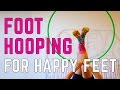 Foot Hooping Tricks Beginners : Learn Foot Hula Hoop