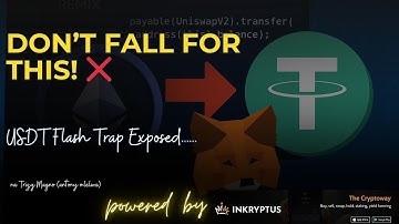 Flash USDT Scam EXPLAINED! How Fake Tokens Trap Users via Remix.ethereum.org
