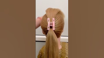 Viral Claw Clip Hairstyle Hacks 😱 | You’ll Wish You Knew Sooner! 💇 | #shorts​ #hairstyle​ #clawclip