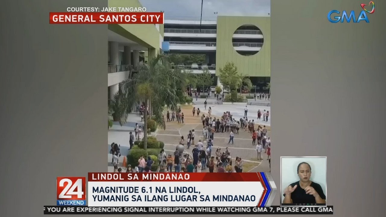 Hindi bababa sa 5 aftershocks ang naitala sa Mindanao matapos ang pagyanig doon | 24 Oras Weekend