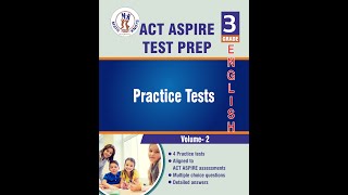 ACT Aspire 3rd Grade ELA Practice Vol 2 – Book Preview