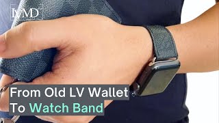 Repurposed Louis Vuitton Apple Watch Band - The Molly Grace