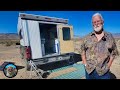 82 Year Old Nomad! GET INSPIRED! AMAZING DIY BUILD in a BelAir Truck SHELL!
