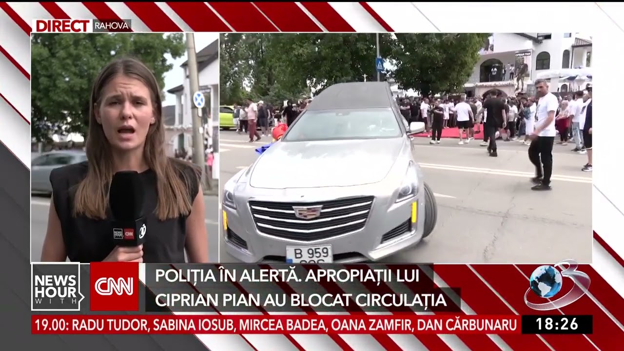 Poliția în alertă, apropiații lui Ciprian Pian au blocat circulația