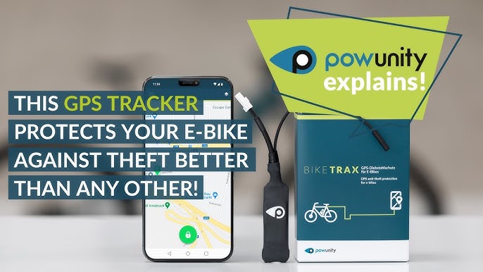 mixer råd træfning E-Bike Tracking via GPS with BikeTrax - YouTube