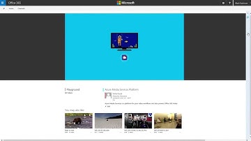 Introducing Office 365 Video