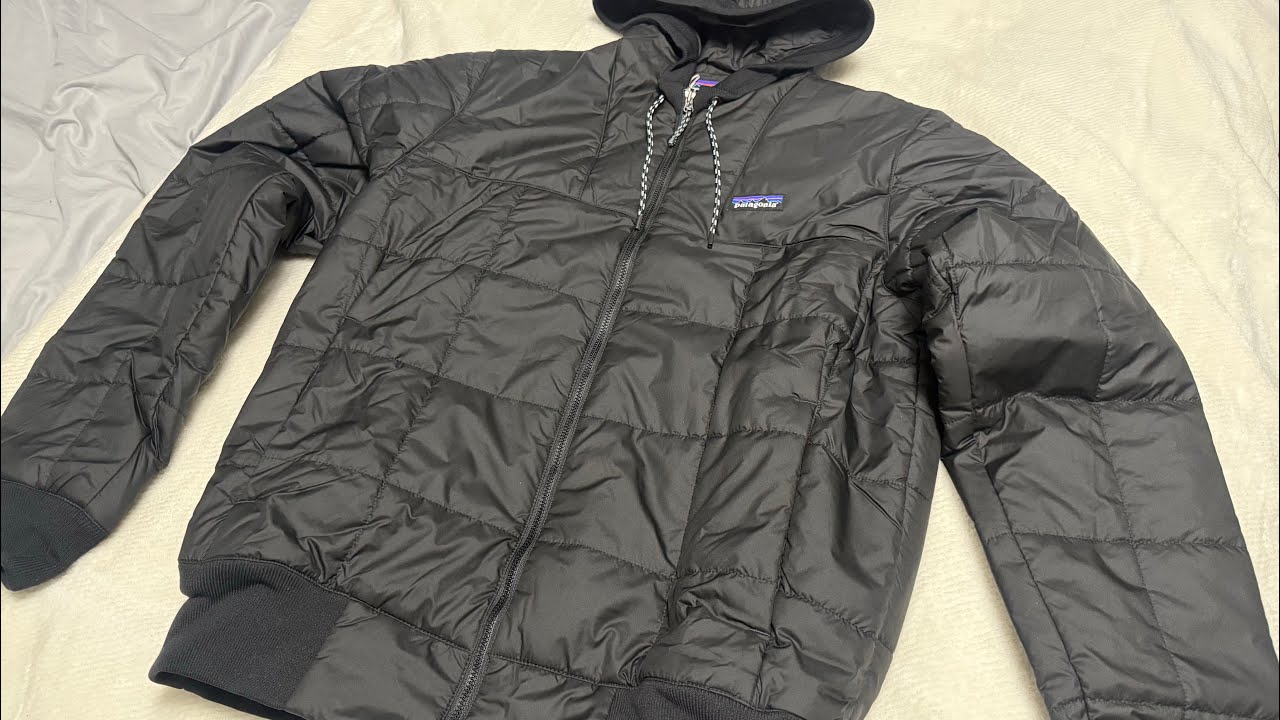 Patagonia Men's Box Quilted Hoody -Black