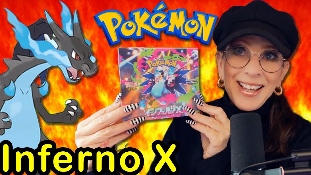 Самый горячий набор на свете?! Открытие коробки с бустерами Pokémon INFERNO X!