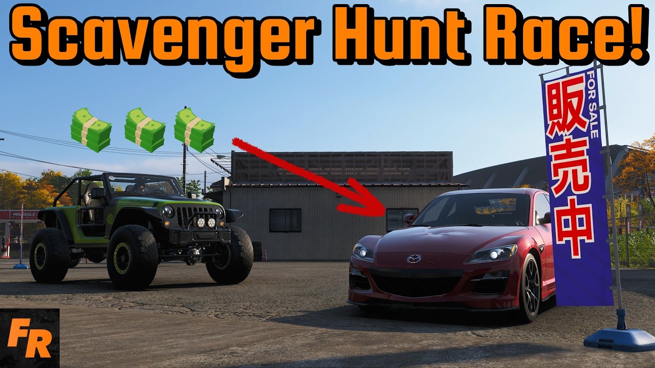 Scavenger Hunt Race! - Forza Horizon 6