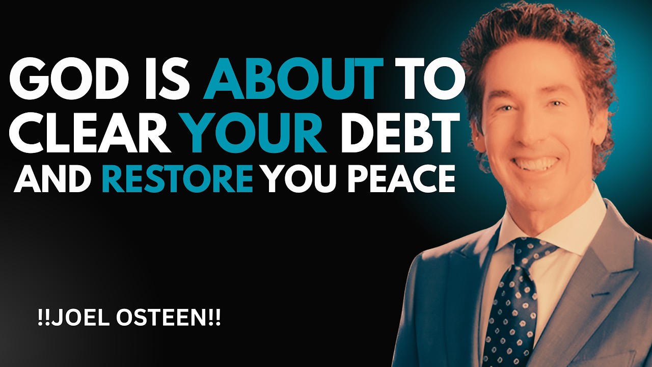 Your Debt Does Not Define Your Destiny || What Looks Like Lack Is Setting Up Overflow || Joel Osteen