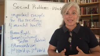 Social Problems Class - Mental/Physical health & wellness Chapter 2