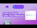 📤 Kraken Tether (USDT) TRC20 Withdrawal Guide- Tradingfinder
