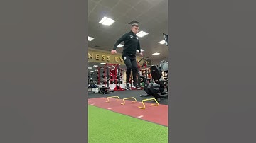Level 3- Hurdle hops (Double-leg)