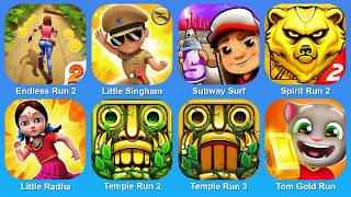 Endless Run 2,Little Singham,Subway Surf,Spirit Run 2,Little Radha,Temple Run 2,Temple Run 3 screenshot 2