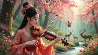 Harmony of Spring | Violin and Cello Duet Beneath the Cherry Blossoms