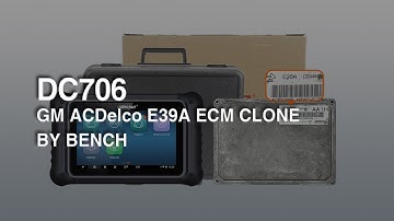 DC706 - GM ACDelco E39A ECM CLONE BY BENCH
