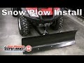 Tusk SubZero ATV Snow Plow Installation