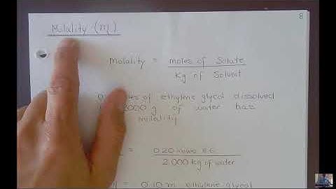 CHM 240 Chapter 13 video part 2