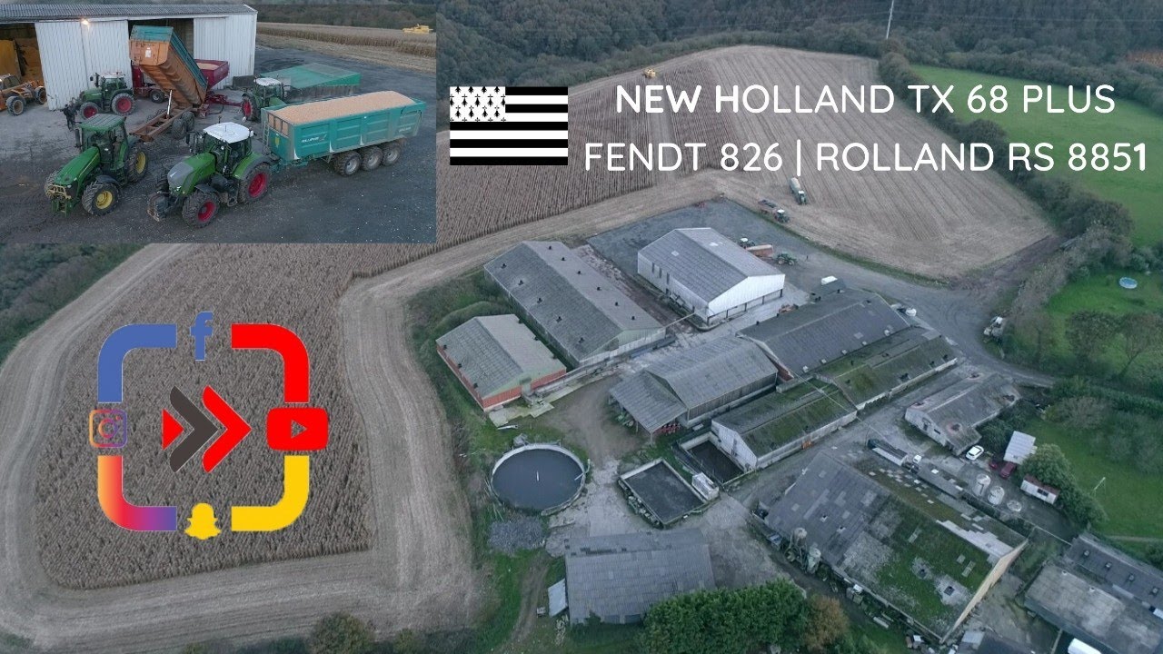 🌽🐷 24h Non-Stop au Maïs Grain 2020 avec La SCEA Cornec | TX68 Plus | Broyeur Bernhard Stade | Fendt