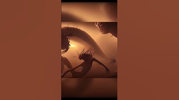 Asked AI to visualize how "Alien Species" would look like !? 👀 #shorts #ai #alien #youtubeshorts