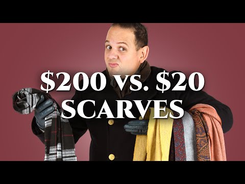 $20 vs. $200 Scarves - Style Hallmarks of a Quality Men&rsquo;s Scarf