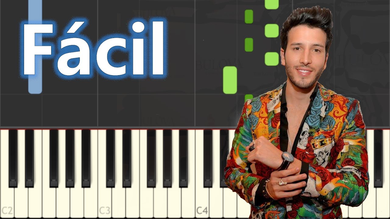 Tacones rojos - Sebastián Yatra/Piano Tutorial(Facil)/Synthesia - YouTube