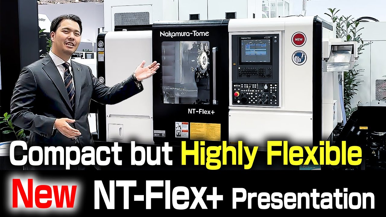 Compact CNC Machine – NT-Flex - Nakamura-Tome